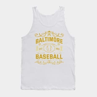 Vintage Baltimore Baseball Tank Top